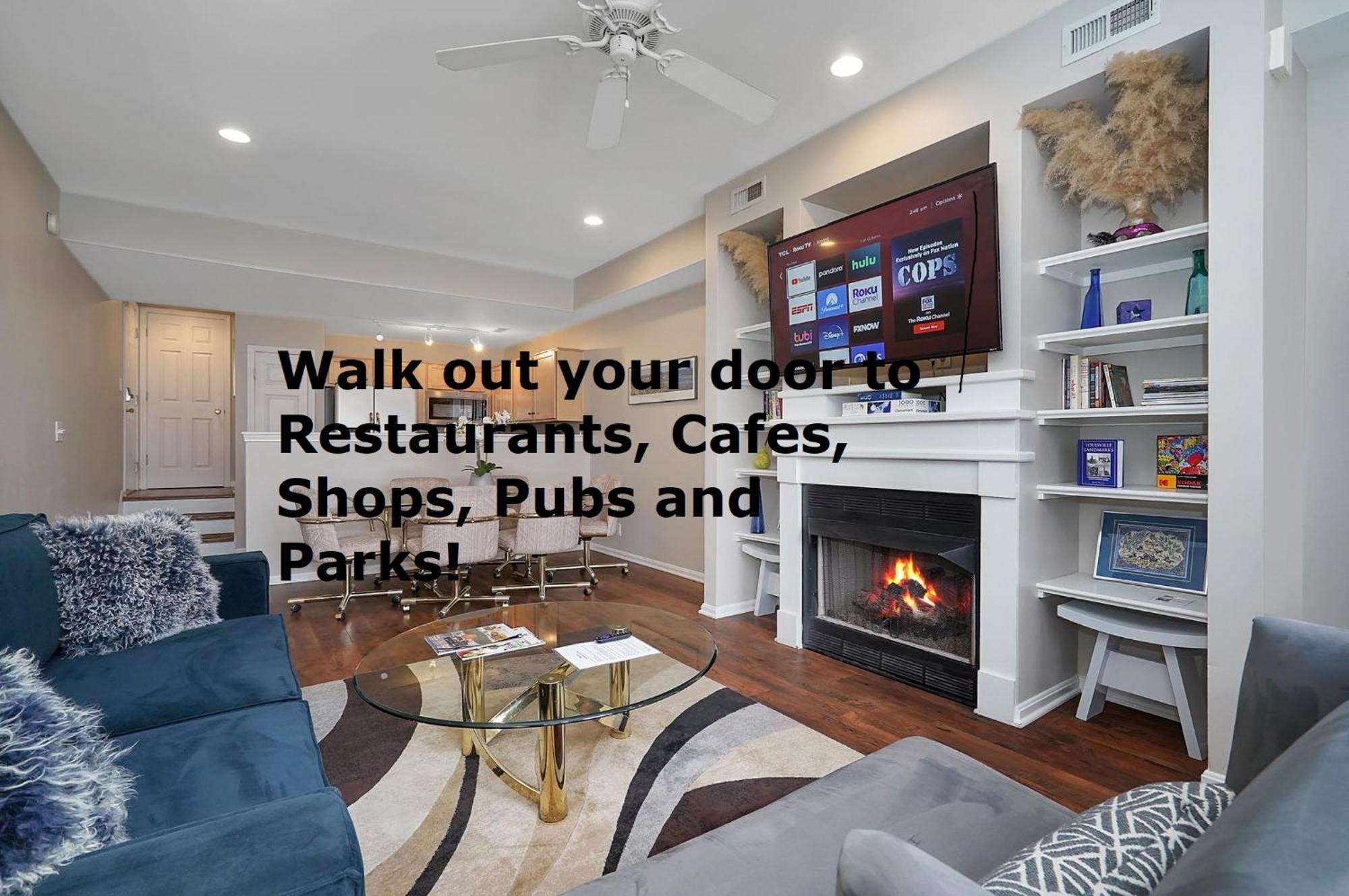 Lux Townhouse, Walk To All, Sleeps 6 Adults Louisville Exterior photo